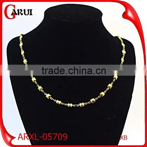 18k Gold Plated Stainless Steel Jewellery Female Necklaces thumbnail-1