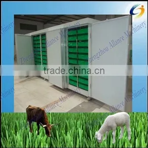 Hydroponics Fodder Processing Machine / Automatic Barley Bean Sprout Machine for Sale thumbnail-1