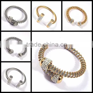 Bicycle Accessories Gold Plated Jewelry Stainless Steel Bangle thumbnail-1