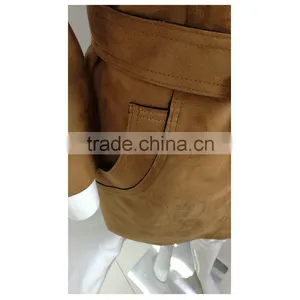 2015 Women Trench Coat Long Sleeve Coats Jackets for Ladies thumbnail-5