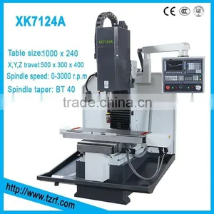 CNC VERTICAL TYPE MILLING MACHINE XK7124A thumbnail-1