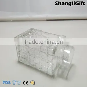 110ml Spiece Bottle Square Glass Bottles With Screw Cap thumbnail-3