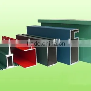 Green Paint Coated Aluminium Extrusion for Architectural Application thumbnail-1