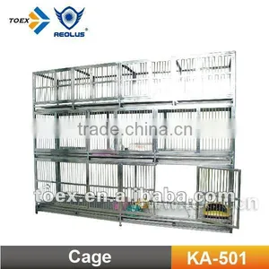 Stainless Steel Dog Cage thumbnail-1