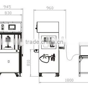 Low Pressure Molding System LPMS Low Pressure Plastic Injection Molding Machine Single Station Side Type thumbnail-3