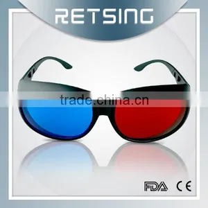 2015 Universal Type 3D Glasses/Red Blue Cyan 3D Glasses Anaglyph 3D Plastic Glasses thumbnail-3