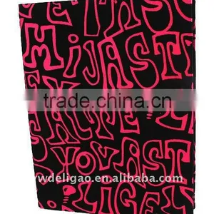 Embossed Flocking Cloth Wrapping Ring Binder Desktop File Folder for Office Stationery Cardboard A4 or FC Size thumbnail-1