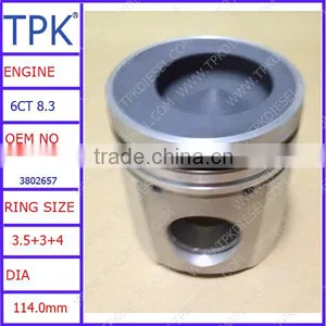 6CT,6CT8.3 PISTON KIT 3929161 3802657, 325 HP thumbnail-4