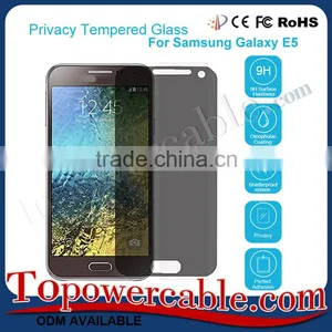 Tempered Glass Privacy Anti Spy Screen Protector For Samsung E5 thumbnail-1