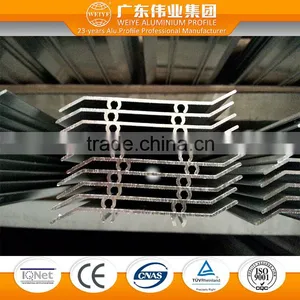 China Supplier Aluminium Extrusion Shutter Profile With Top Quality thumbnail-1