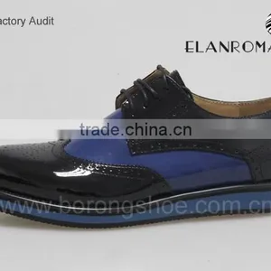 Fashion Brogue Men Casual Leather Shoes Men Shoe for Casual thumbnail-5