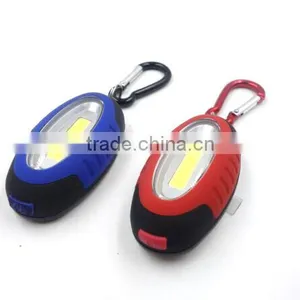 COB LED Keychain Light Compact LED Flashlight With Keychain With Magnet thumbnail-2
