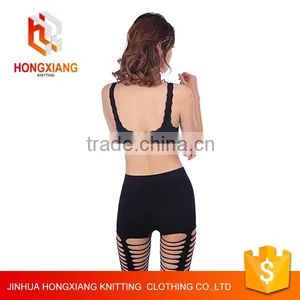 Hongxiang Anterior Cingulate Shockproof no Rims Adjustable Yaga Lace Underwear thumbnail-4