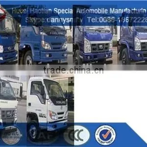FOTON Hot Sale Small Dump Car Garbage Sweeper Truck thumbnail-2