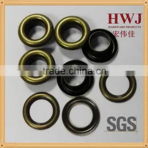 11mm Anti-brass Color Metal Eyelet With Washer for Garment thumbnail-1