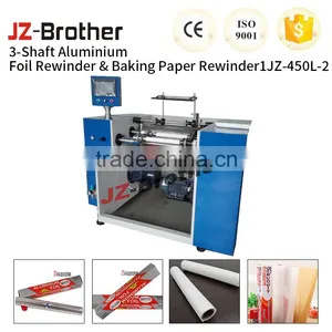 Easy Operation Semi-auto Baking Paper Rewinder Machine thumbnail-1