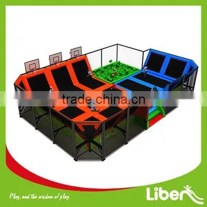 Colorful Small Open Indoor Commercial Trampoline Park thumbnail-1