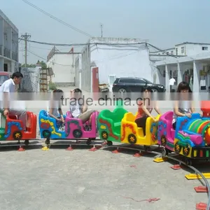 2016 Manufacture Outdoor Amusement Park Electric Trains for Sale thumbnail-2