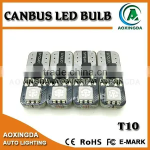 12V T10 194 2 SMD ERROR FREE LED Light Bulb Blue thumbnail-1