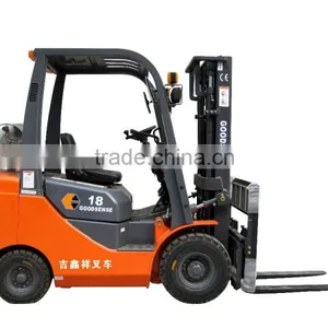 Small Warehouse Lifting 1-1.8ton Lpg Gas Forklift Trucks Prices for Sale thumbnail-6