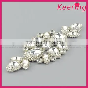 Bling Bling Crystal Embellishment Patch for Bag WRE-257 thumbnail-2