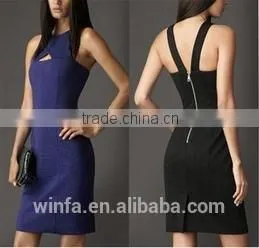 Show Skinny Hip Dress Sexy Backless Dress thumbnail-1