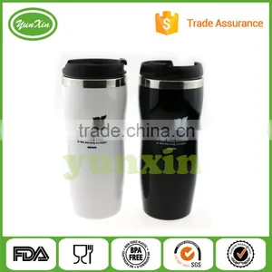 Custom Logo Printed Plastic Cup,branded Your Travel Coffee Mug thumbnail-1