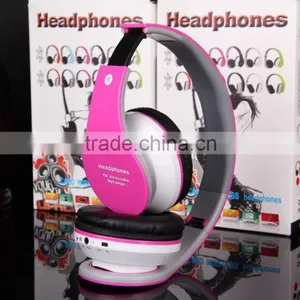 Portable Handfree Stereo Bluetooth Wireless Headset Earphone for Iphone Samsung thumbnail-3