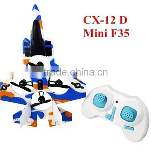 CX-12 F15 rc Plane Wholesale RC Airplane With Light thumbnail-3