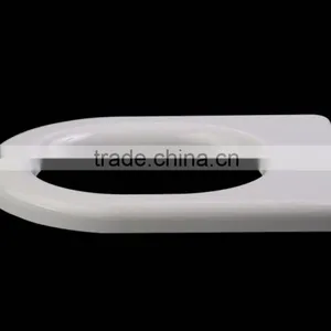 Ring Only Disabled Toilet Seat With S304 Stainless Steel Bar Hinge for Public Toilet thumbnail-3