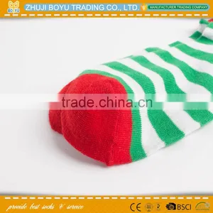 BY-161613 Young Girl Knee High Socks Striped Sock ;Colored Christmas Socks Holiday Socks thumbnail-4