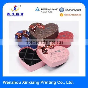 Luxury Heart Shape Birthday Gifts Chocolate Packaging Boxes thumbnail-1