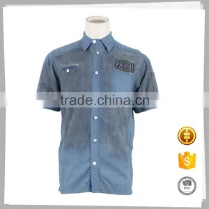 Wholesale Clothing Fashion Customize Short Sleeve Casual Men's Clothing thumbnail-1