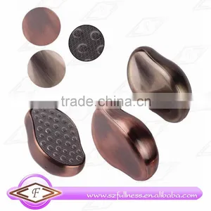 High Quality Bronze Color Etching Stainless Steel Callus Remover Pedicure Foot File thumbnail-1