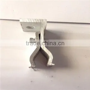 Custom Designed Metal Clamps Aluminum Solar Roof Clamp for Tin Roof Mounting Brackets Adjustable Clamps thumbnail-1