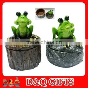 Polyresin Frog Jewelry Box thumbnail-1
