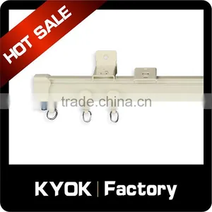 Curtain Rail Brackets Wholesale , Ceilling Wall Mount Curtain Rail Accessories , Curtain Tracks thumbnail-6