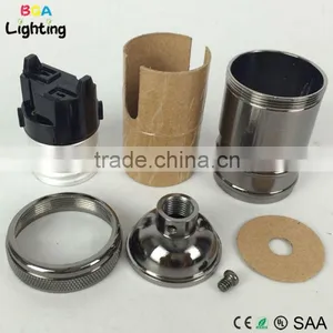 UL E26 Brass Vintage Pendant Lamp Socket For DIY Ceiling Light thumbnail-4