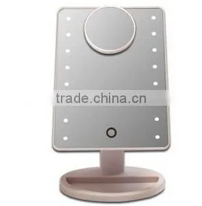 New Moldel Plastic Stand Desk Touch Screen 10X Mangying Smarthome With Samrt 16 Led Mirror Concave Mirror thumbnail-6