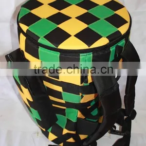 African Djembe Bags Deluxe Jamaican Patchwork Model thumbnail-5