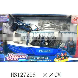 Plastic Police Play Set thumbnail-1
