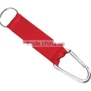 Polyester Short Lanyard With Carabiner Key Holder thumbnail-1