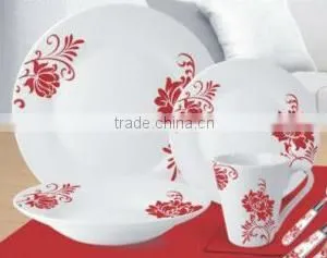 Super White Porcelain Modern Dinnerware Set Porcelainware thumbnail-3