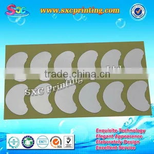 OEM Printing Matte Silver Polyester Pet Label Sticker thumbnail-1