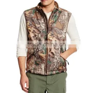 Custom Men Camo Hunting Vest thumbnail-1