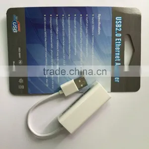 Driver-free USB 2.0 to 10/100 Fast Ethernet Adapter for Laptops Desktops thumbnail-3