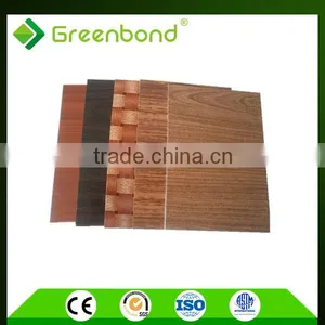 Greenbond WOOD VEINED 6mm External Cladding Acp Laminated Panel thumbnail-1