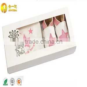High Quality Paper Gift Box With PVC Cellophane Window thumbnail-1