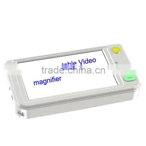 5 Inch Video Magnifiers 2 X - 50 X Handheld Reading Magnifier Made in China thumbnail-3