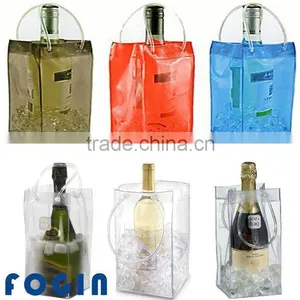 Customized PVC Plastic Wine Bags Or Cooler Bags thumbnail-1